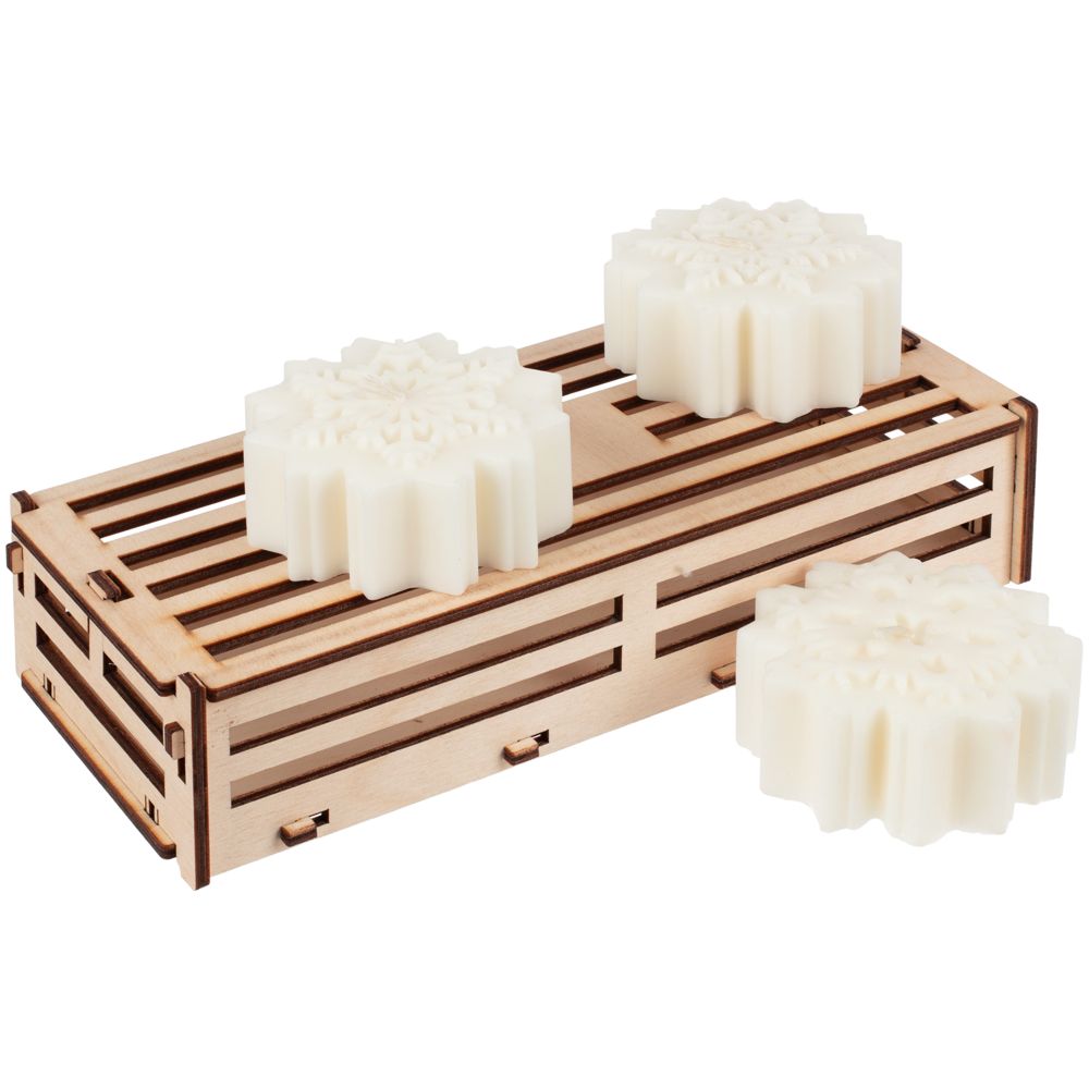 Изображение №1 | Набор свечей Snowflame, 8 см