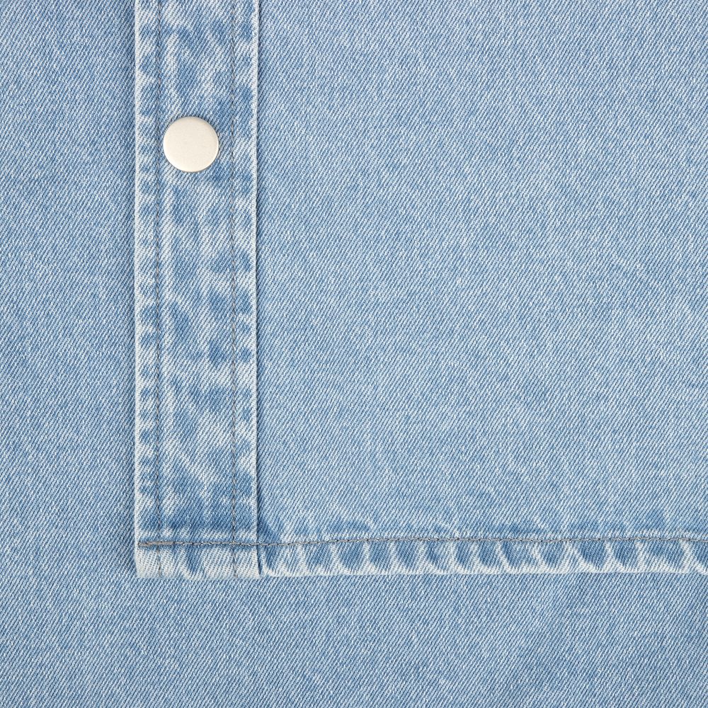 Изображение №8 | Куртка джинсовая O3, голубая, размер XS/S