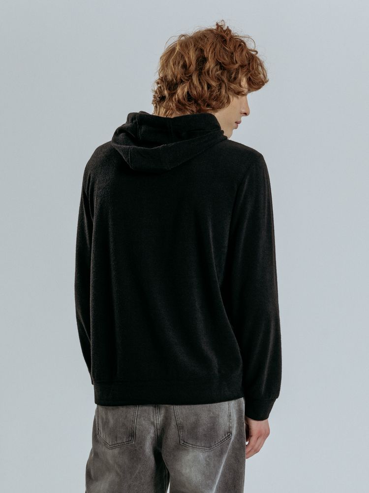 Изображение №8 | Худи унисекс Prima Vista, черное, размер S