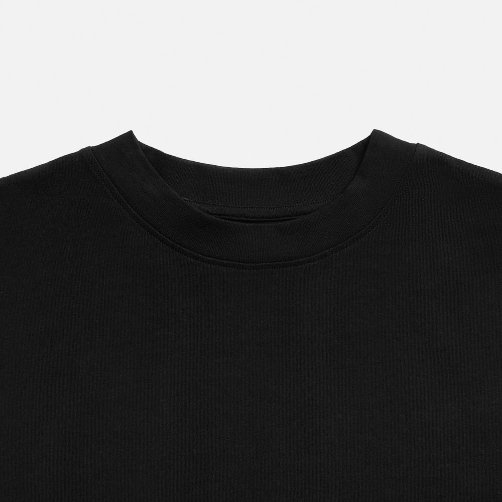 Изображение №4 | Футболка оверсайз Big boss, черная, размер XS/S