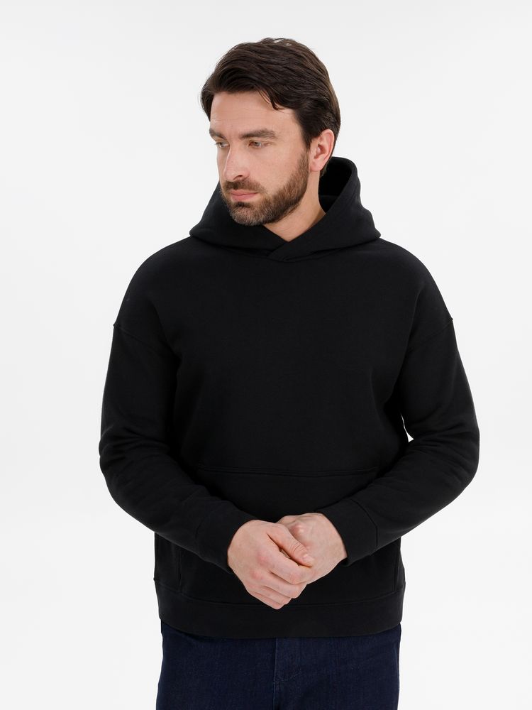 Изображение №1 | Худи оверсайз унисекс Snuggie, черное, размер XS/S