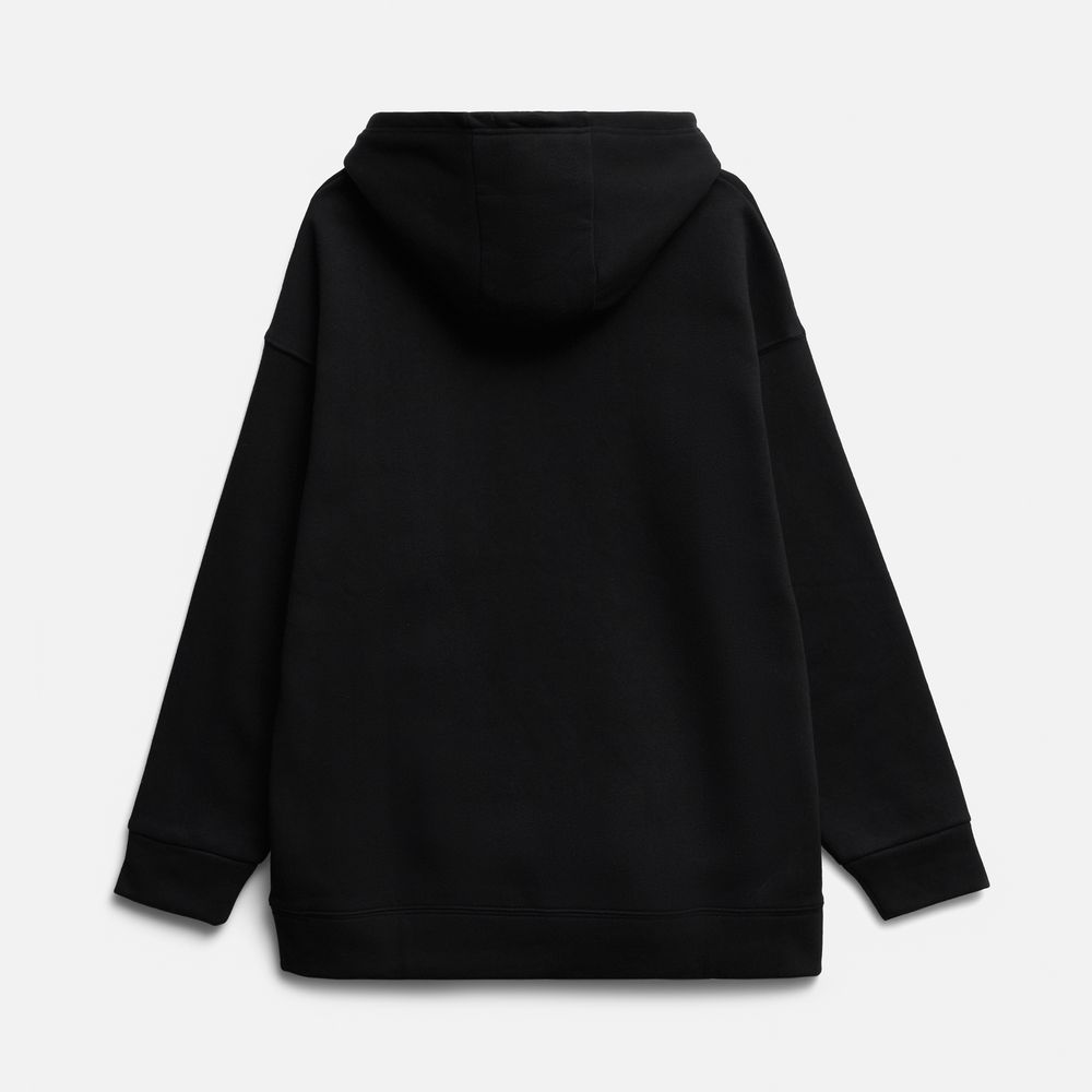 Изображение №3 | Худи оверсайз унисекс Snuggie, черное, размер XS/S