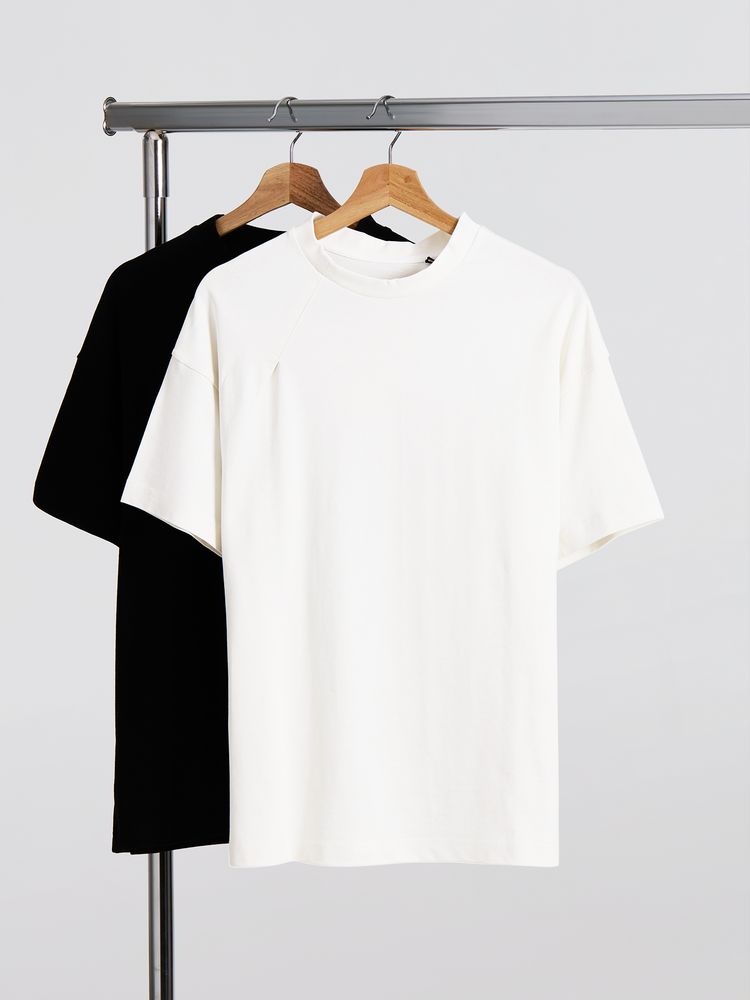 Изображение №4 | Футболка оверсайз унисекс Sinkopa, черная, размер XS/S