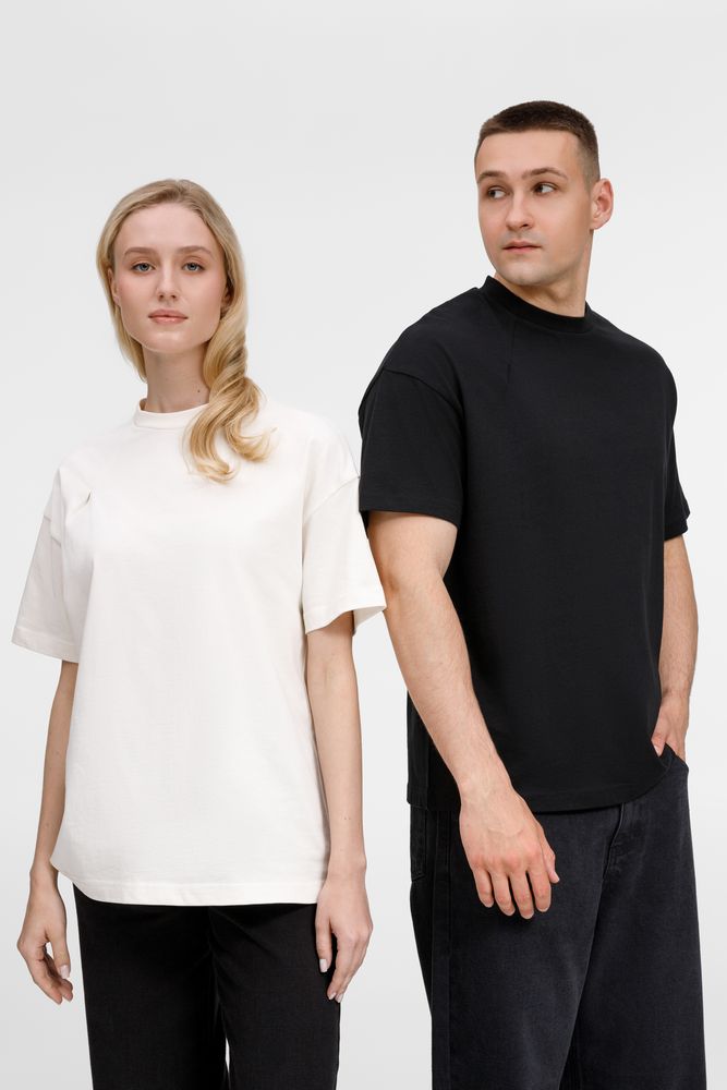 Изображение №15 | Футболка оверсайз унисекс Sinkopa, черная, размер XS/S