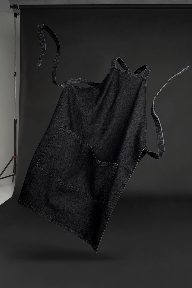 Изображение №3 | Фартук джинсовый E2, черный