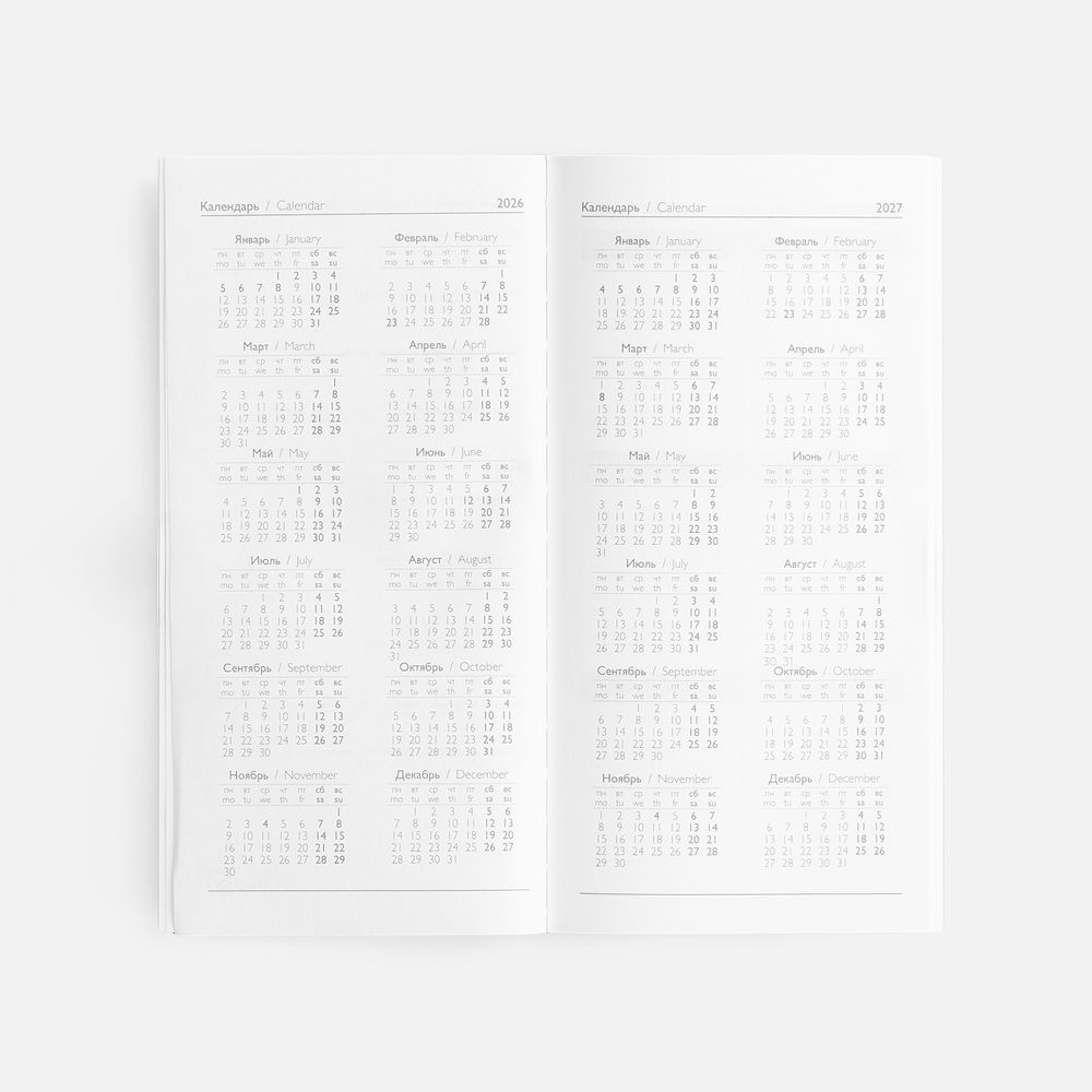 Изображение №9 | Еженедельник Baza, датированный, красный