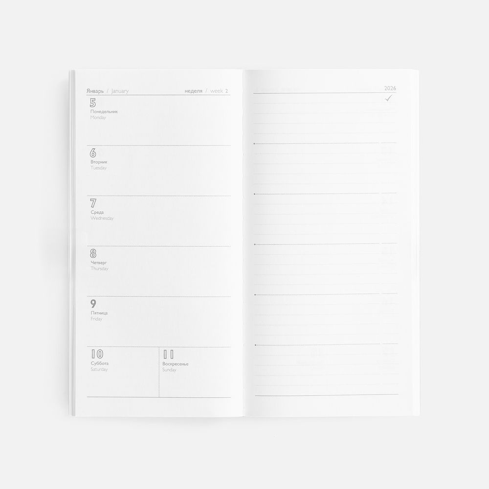 Изображение №10 | Еженедельник Baza, датированный, красный