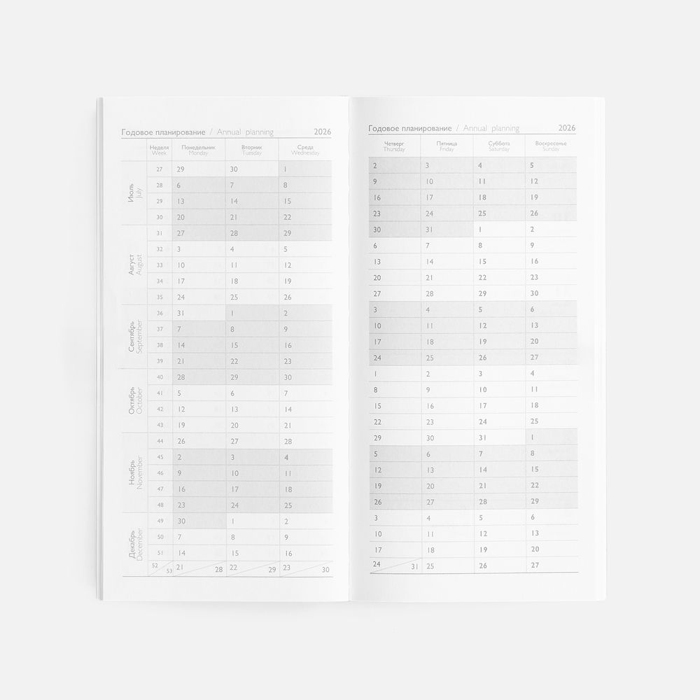 Изображение №11 | Еженедельник Baza, датированный, красный