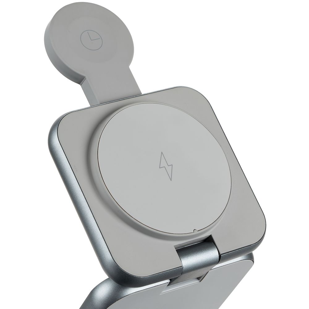 Изображение №5 | Складная станция беспроводной зарядки Terza, серебристая