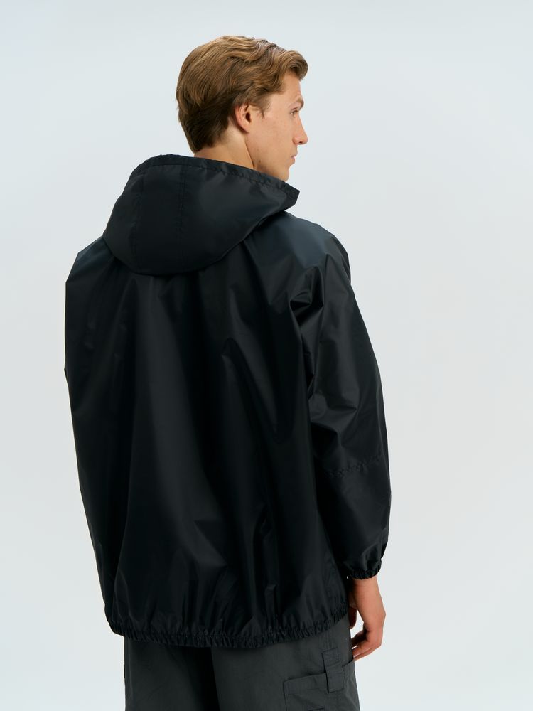 Изображение №7 | Дождевик-анорак Alatau, укороченный, черный, единый размер