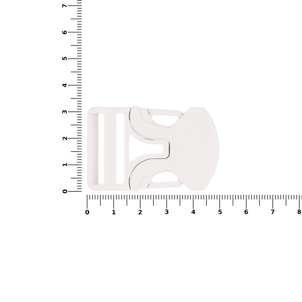Изображение №3 | Застежка-пряжка односторонняя Triden, белый