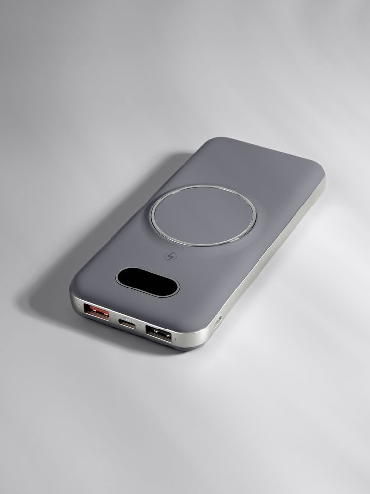 Изображение №9 | Внешний аккумулятор Omni Pro 10000 мАч, серый