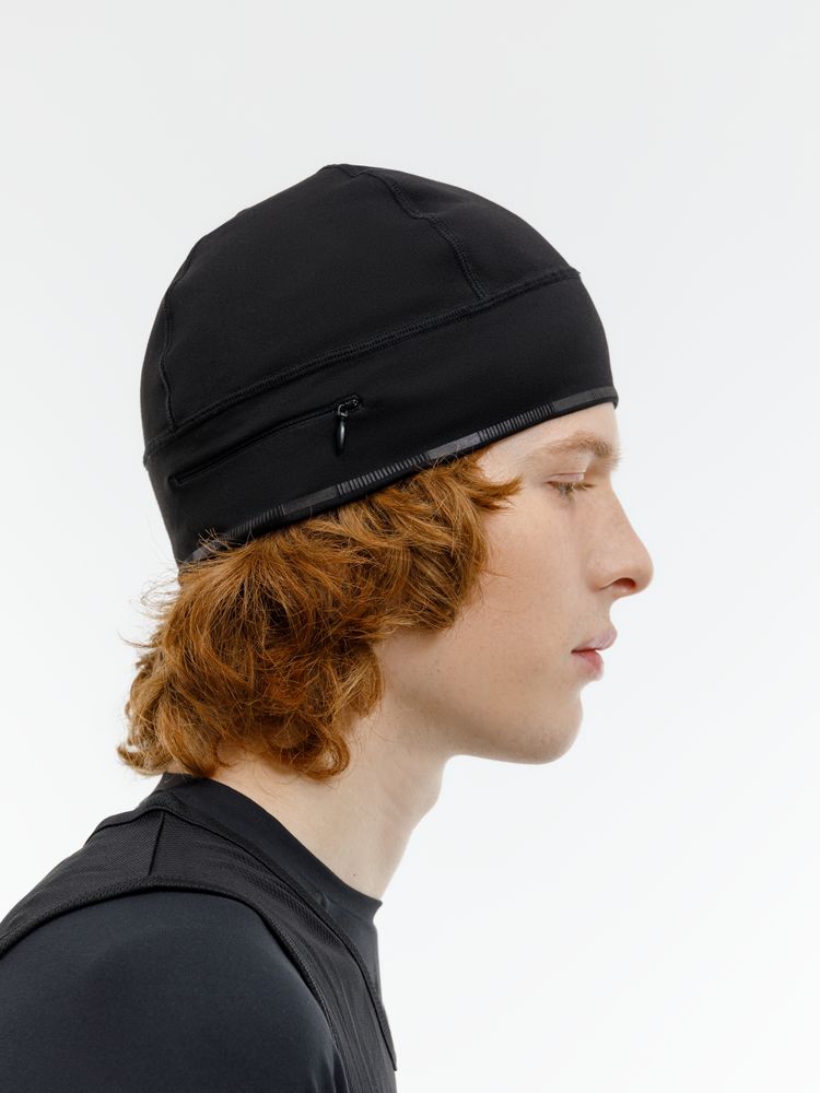 Изображение №11 | Спортивная шапка утепленная Jogge, черная