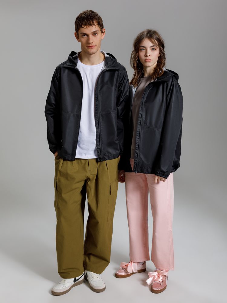 Изображение №17 | Куртка унисекс Nordvind WR, черная, размер S