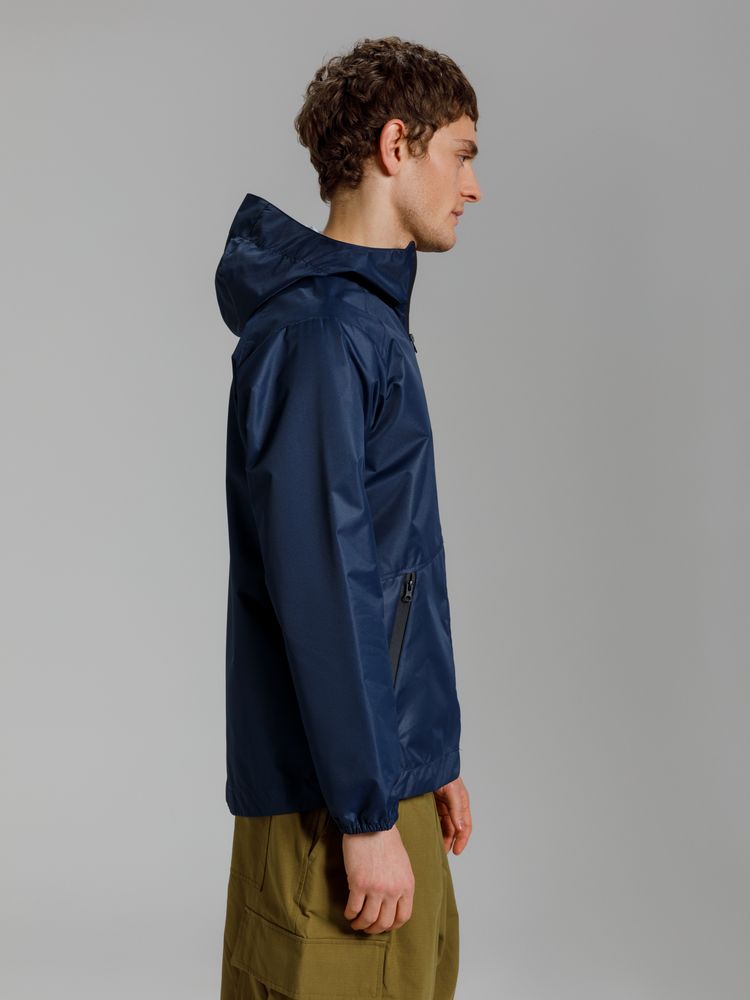 Изображение №8 | Куртка унисекс Nordvind DWR, темно-синяя, размер S