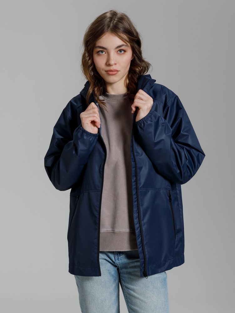 Изображение №13 | Куртка унисекс Nordvind DWR, темно-синяя, размер S