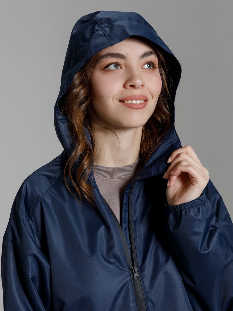 Изображение №16 | Куртка унисекс Nordvind DWR, темно-синяя, размер S