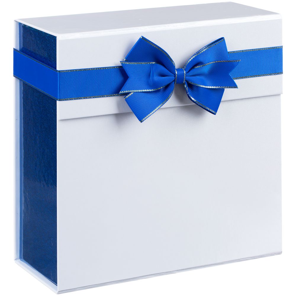 Изображение №1 | Коробка складная Gallant, M, белая с синим