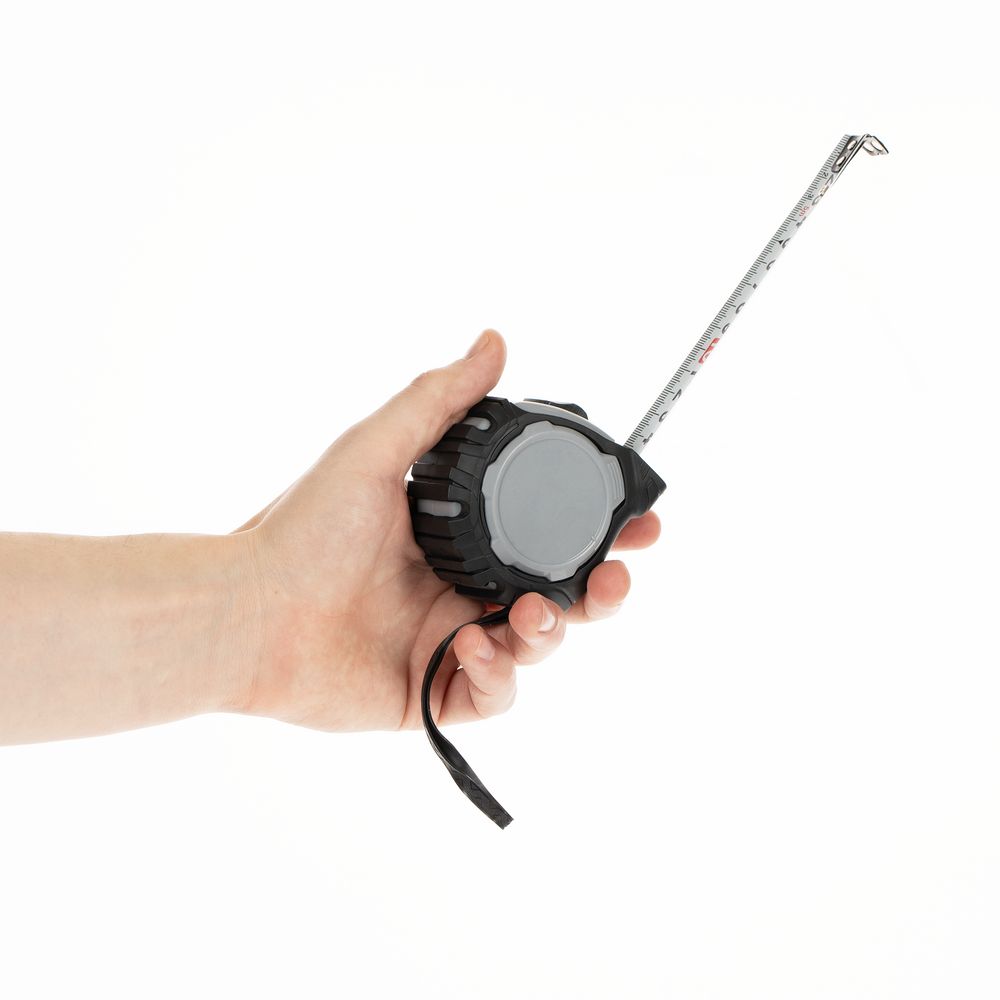 Изображение №6 | Рулетка Mittari с магнитным наконечником, 5 м, серая