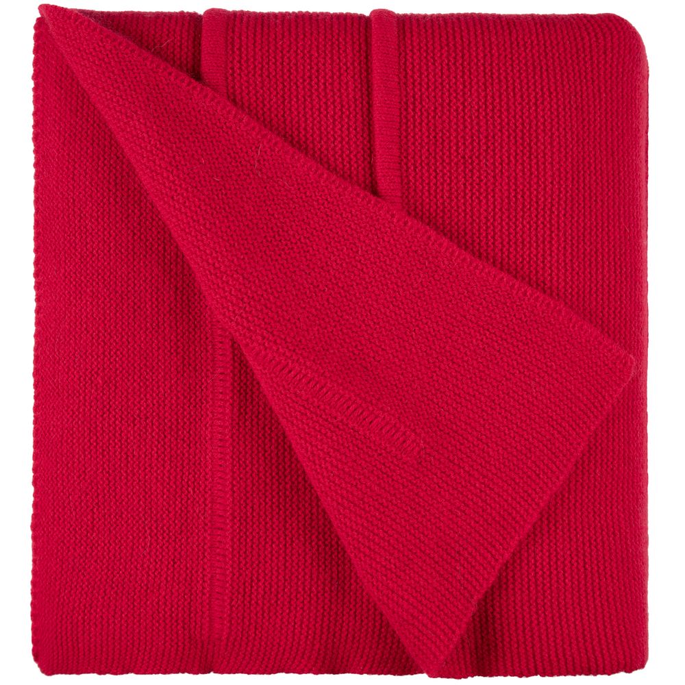 Изображение №3 | Плед Nessona Alpaca, красный (гвоздика)