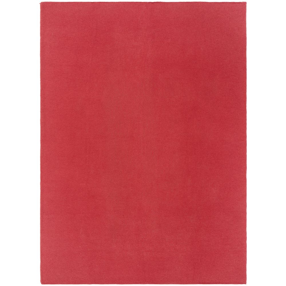 Изображение №4 | Плед Knitly, красный (коралл)