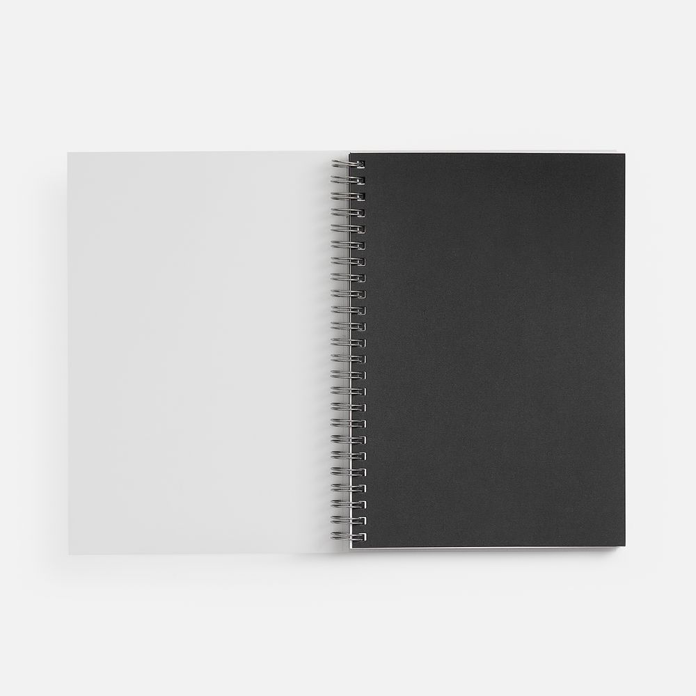Изображение №4 | Блокнот на пружине Novalis, черный