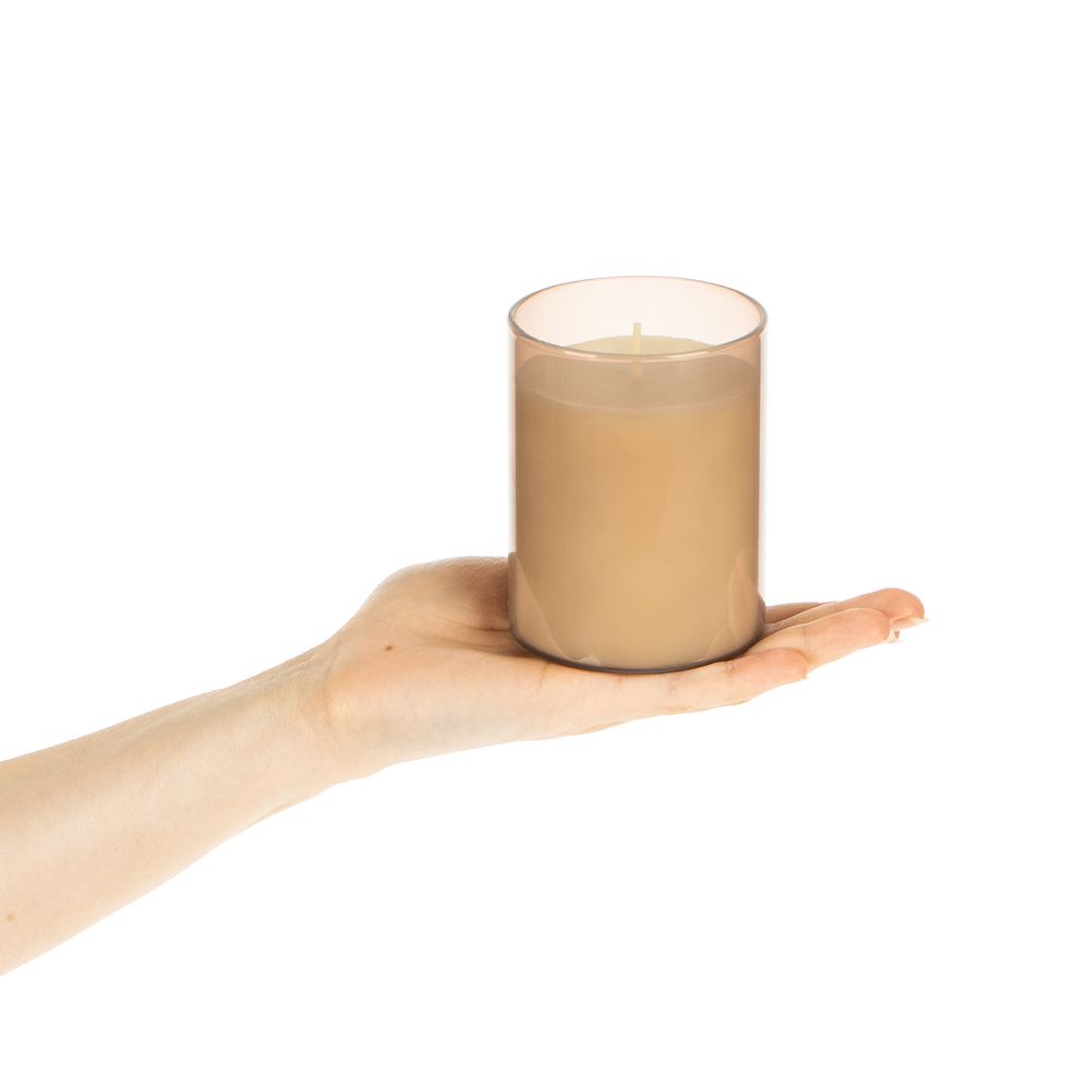 Изображение №5 | Ароматическая свеча Flikka, сосна и кипарис, бежевая