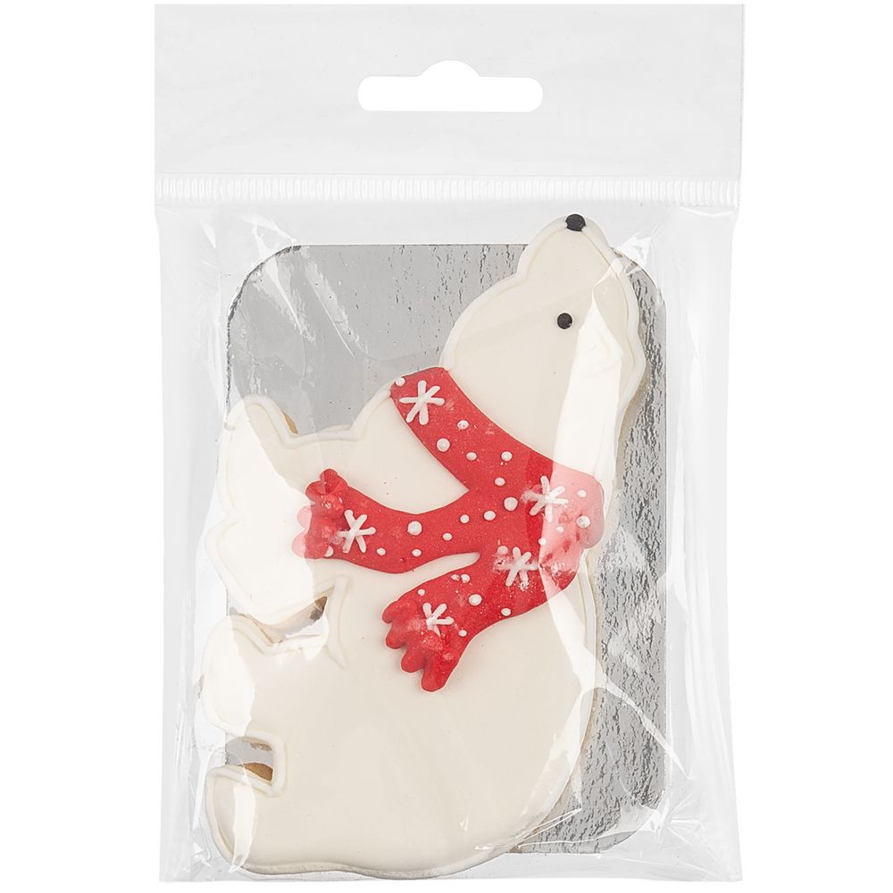 Изображение №3 | Печенье «Остаемся зимовать», белое с красным