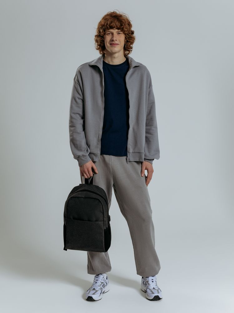 Изображение №16 | Рюкзак для ноутбука Conttori, черный меланж