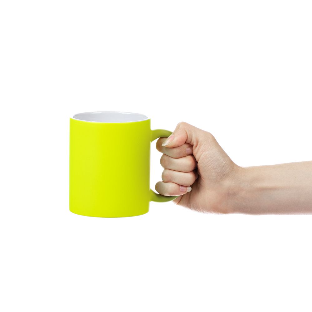 Изображение №3 | Кружка Colorido, желтый неон