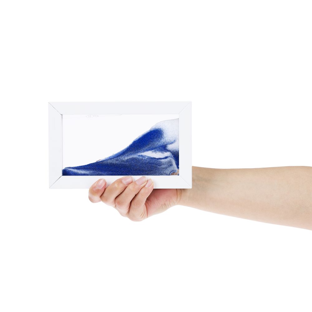 Изображение №8 | Песочная картина-антистресс Zenscape, белая с синим