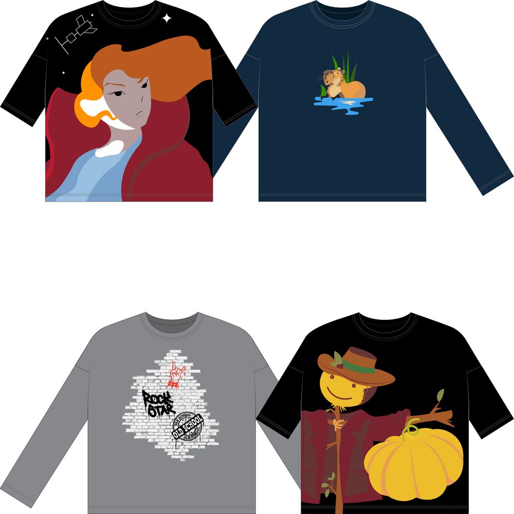 Изображение №1 | Джемпер унисекс NovaTee на заказ, размер XS/S