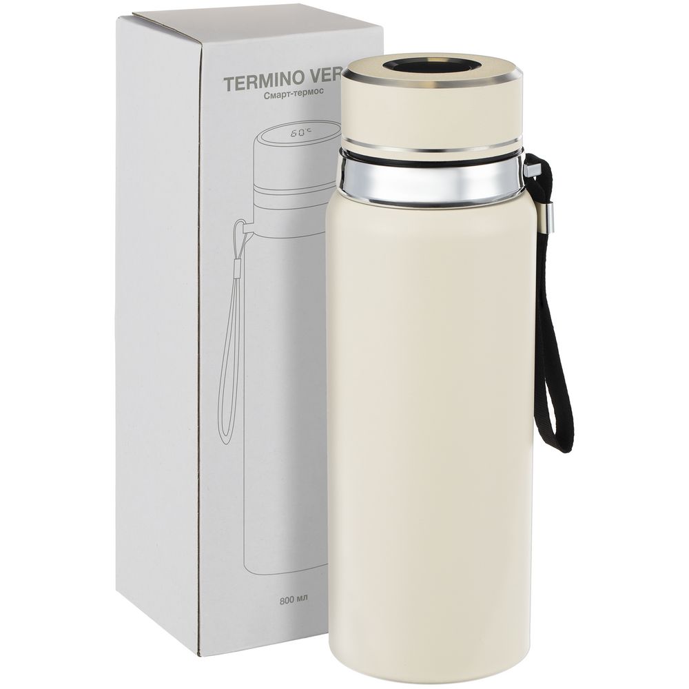 Изображение №8 | Смарт-термос Termino, ver.2, белый (молочный)