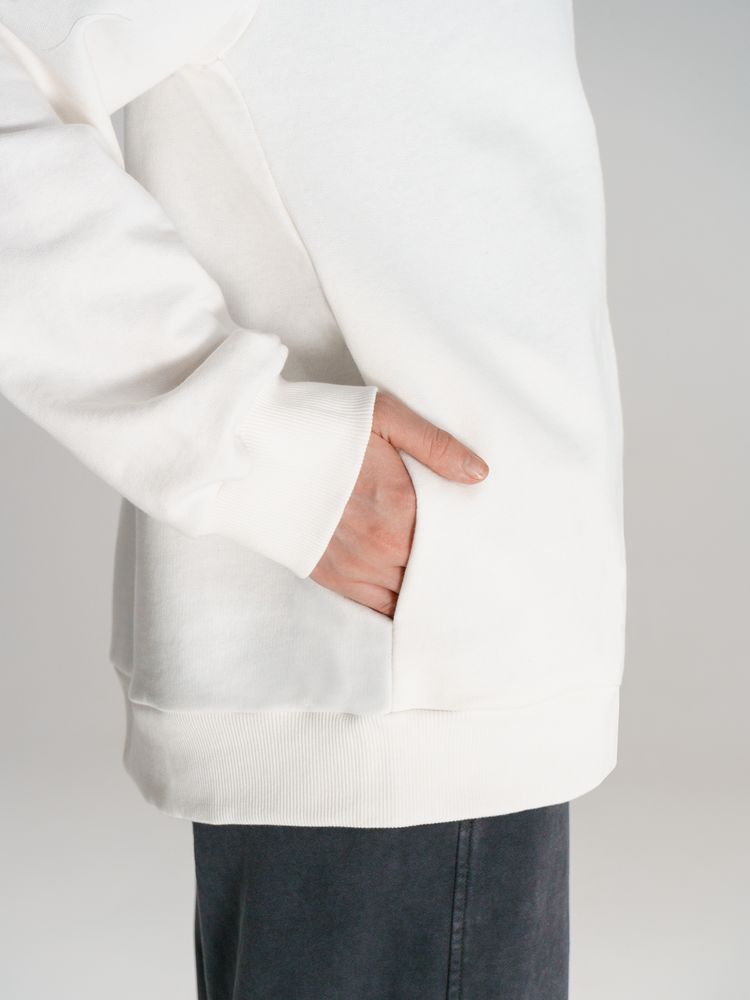 Изображение №10 | Толстовка унисекс Neofit, молочно-белая, размер XS/S