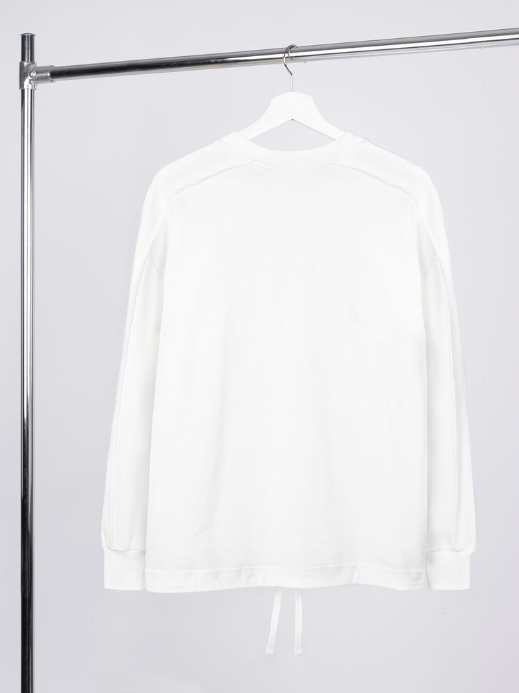 Изображение №2 | Свитшот унисекс Vozduh, молочно-белый, размер XS/S