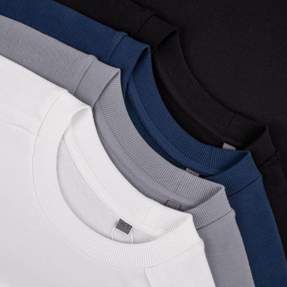 Изображение №5 | Свитшот унисекс Vozduh, молочно-белый, размер XS/S