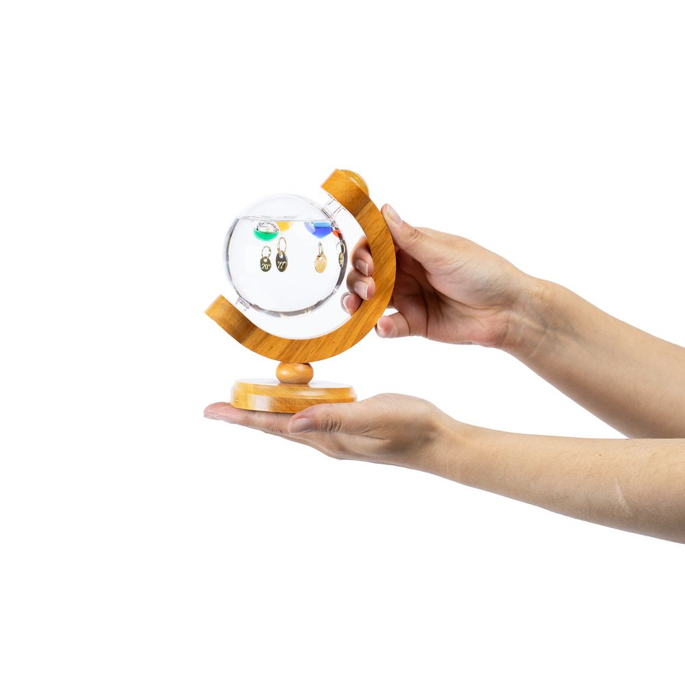 Изображение №7 | Термометр-шар «Галилео» в деревянном корпусе