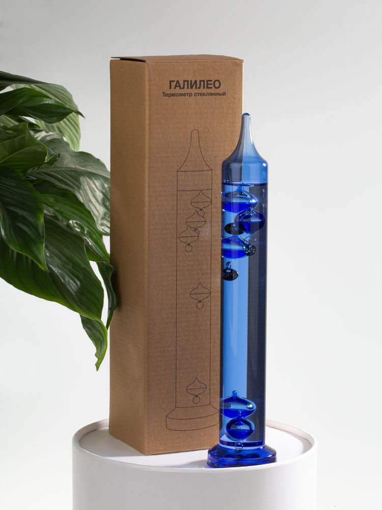 Изображение №9 | Термометр стеклянный «Галилео», голубой