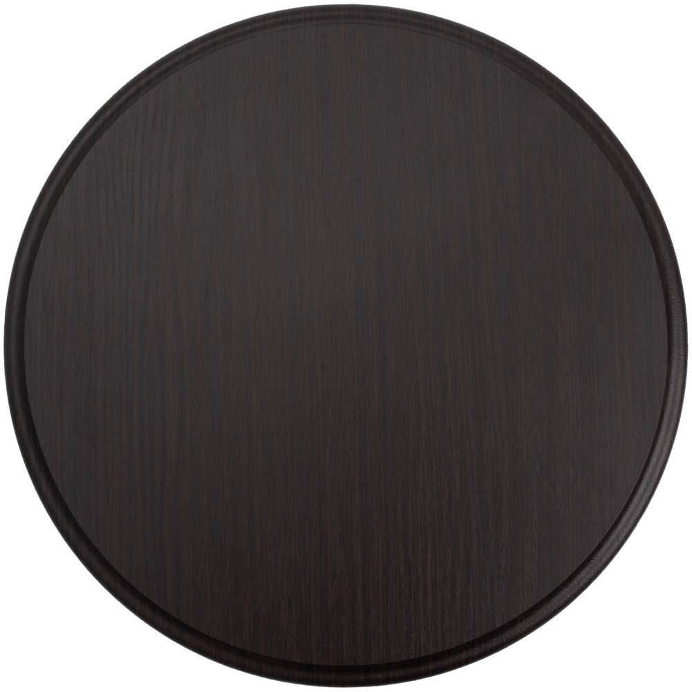 Изображение №2 | Плакетка Plaque, круглая, венге с золотистой пластиной