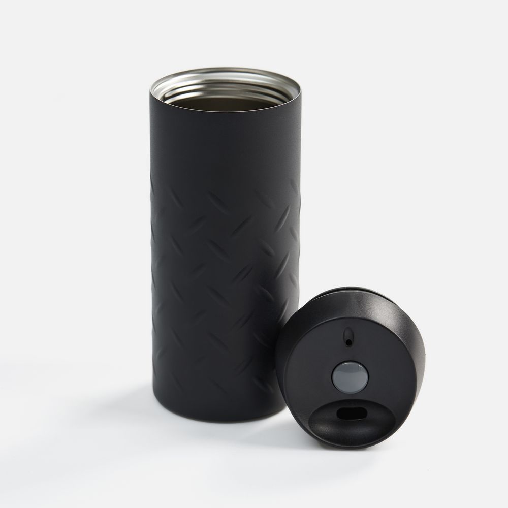 Изображение №2 | Термостакан Hard Work, черный