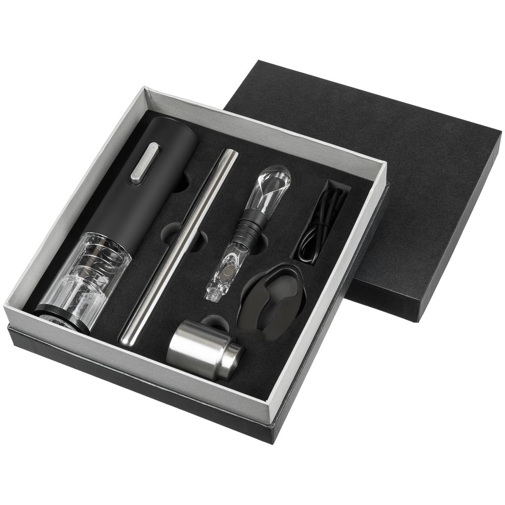 Изображение №3 | Винный набор Wine Diesel, черный