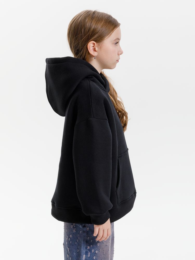 Изображение №7 | Худи детское оверсайз Junipero, черное, 6 лет