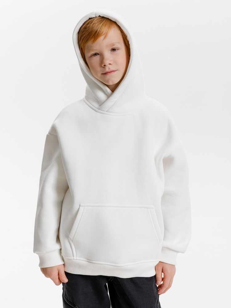 Изображение №6 | Худи детское оверсайз Junipero, молочное, 10 лет