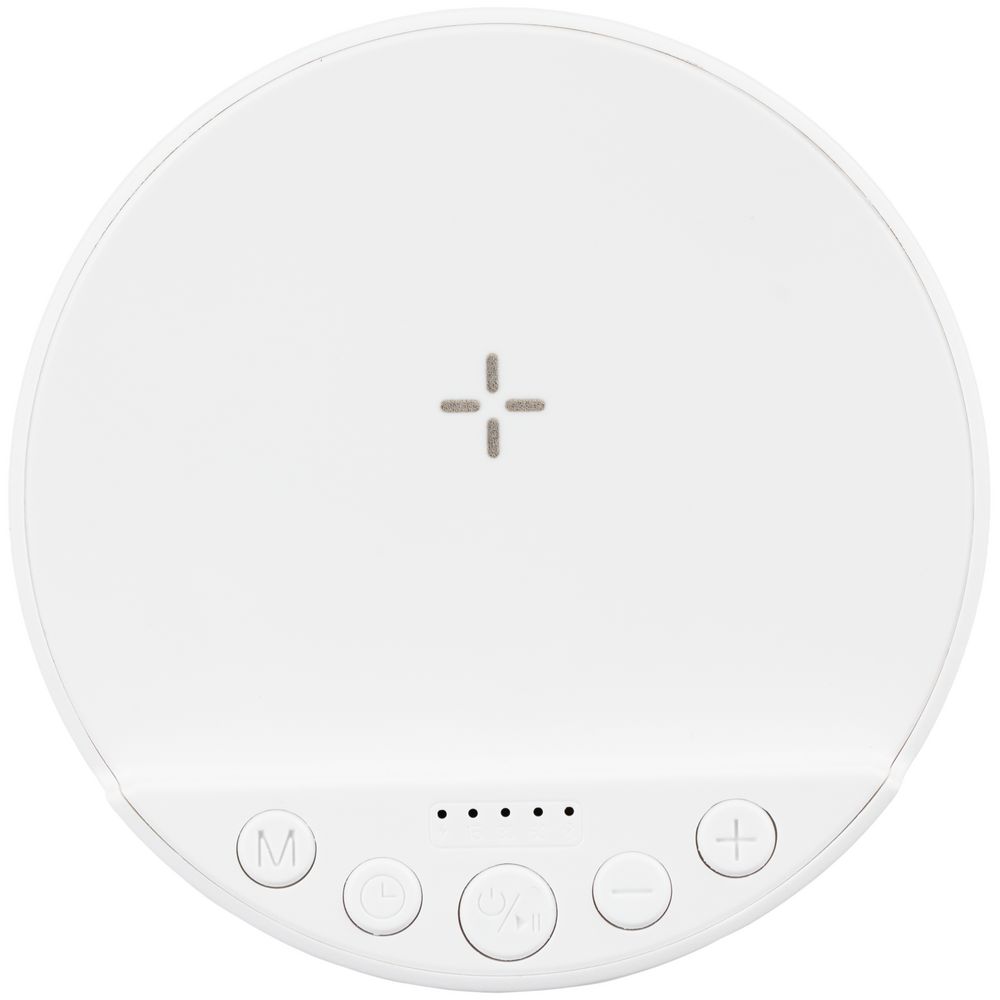 Изображение №4 | Bluetooth-колонка с беспроводной зарядкой relaxTime, белая