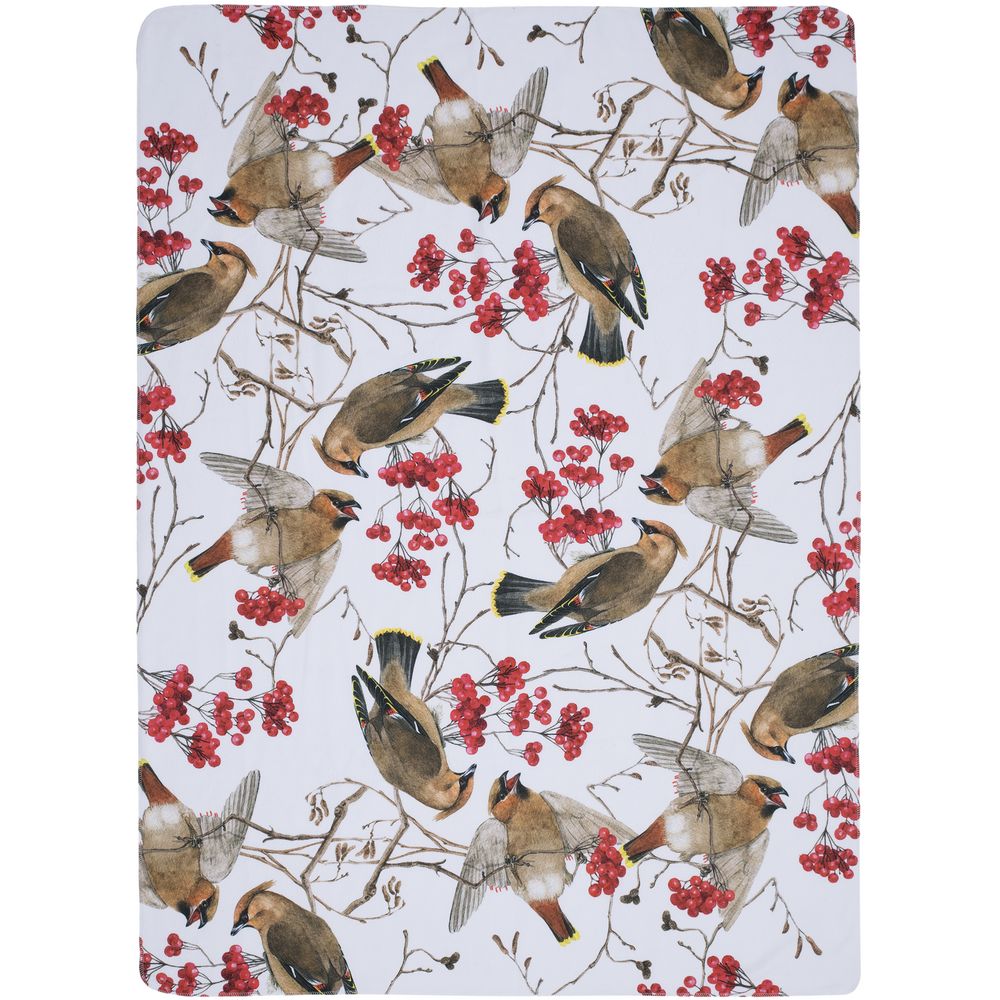 Изображение №1 | Флисовый плед Winter Bird