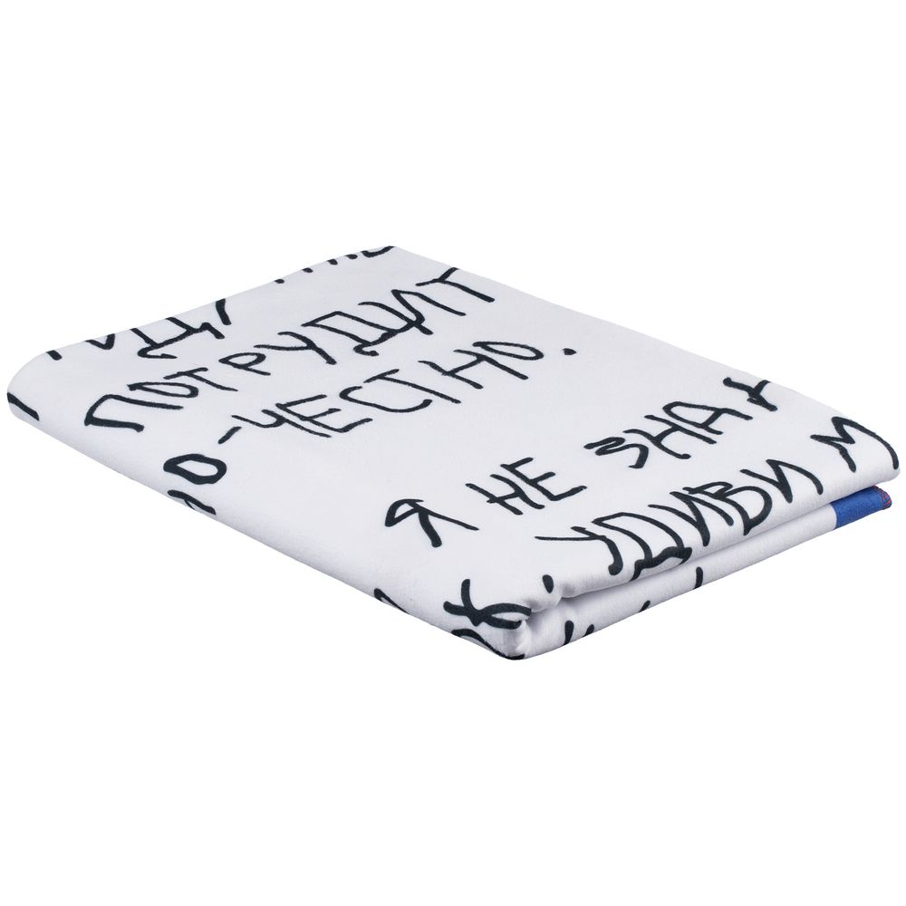 Изображение №3 | Флисовый плед «Письмо Деду Морозу»