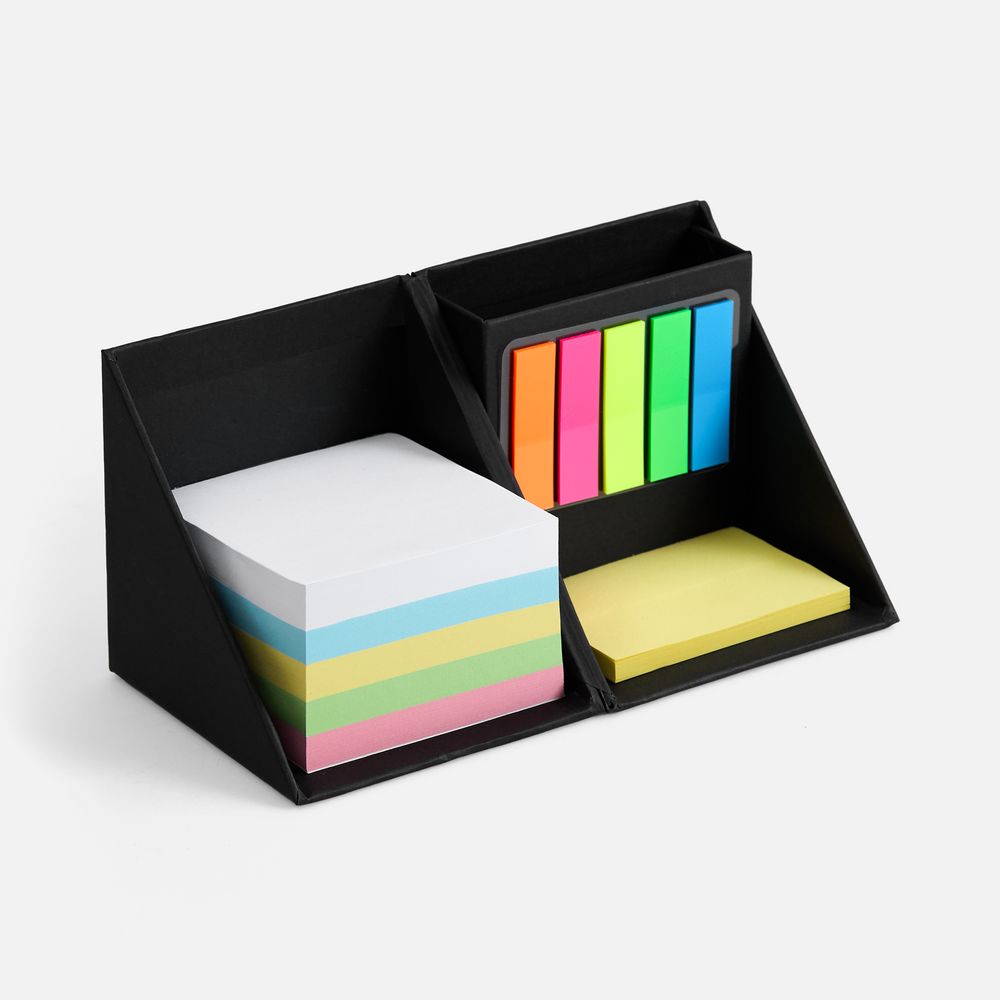 Изображение №1 | Настольный набор со стикерами Mnemonic ver.2, черный