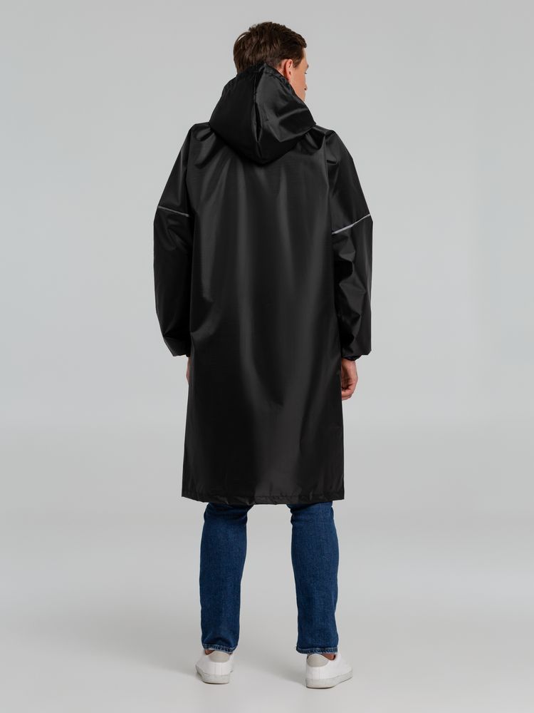 Изображение №8 | Дождевик со светоотражающими элементами Rainman Blink, черный, размер XS