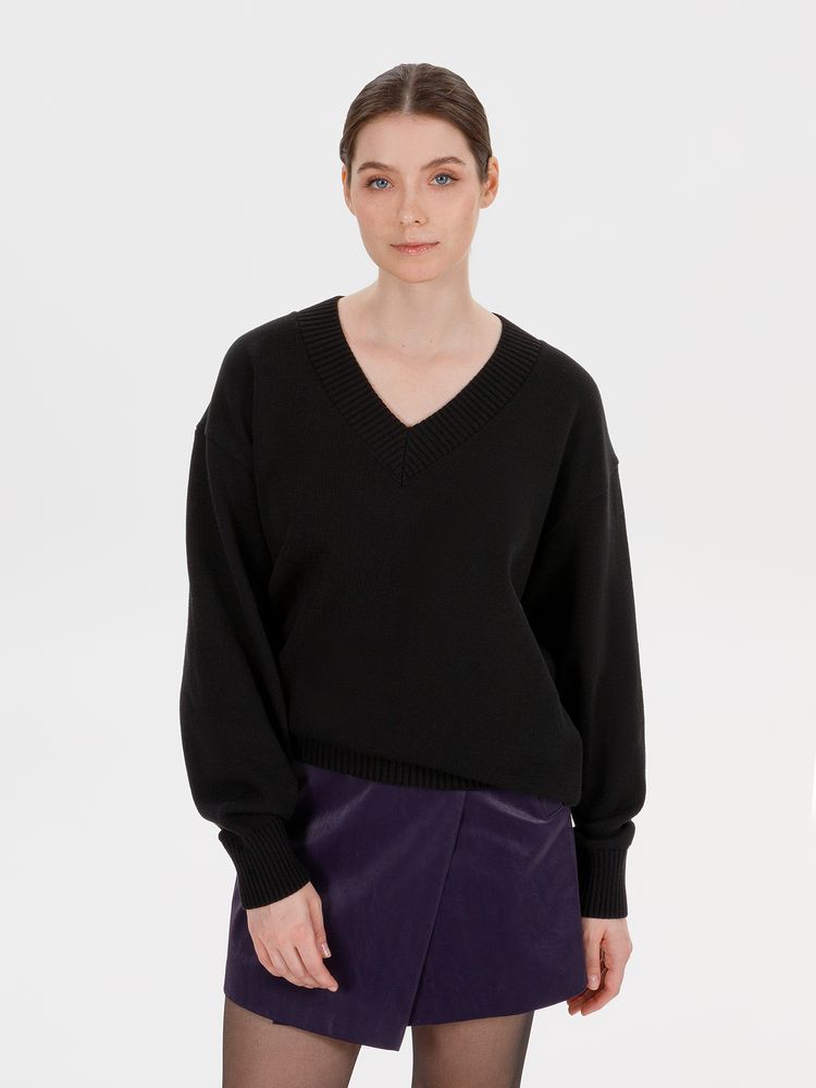 Изображение №4 | Джемпер Siluetti Stillan, черный, размер S/M