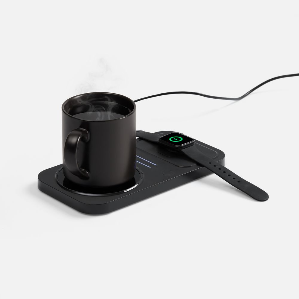 Изображение №3 | Беспроводное зарядное устройство с подогревом кружки Hot Task, черное